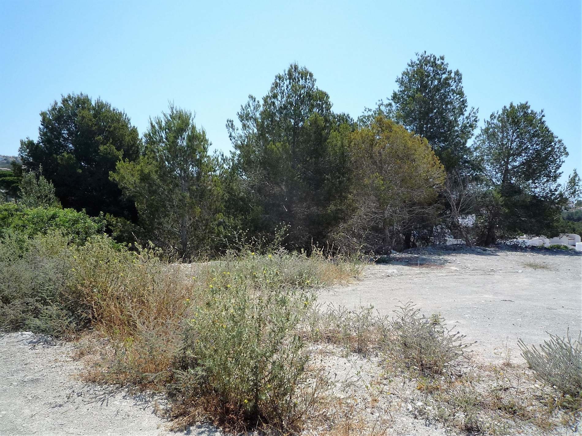 Plot for sale in Moraira, with sea views