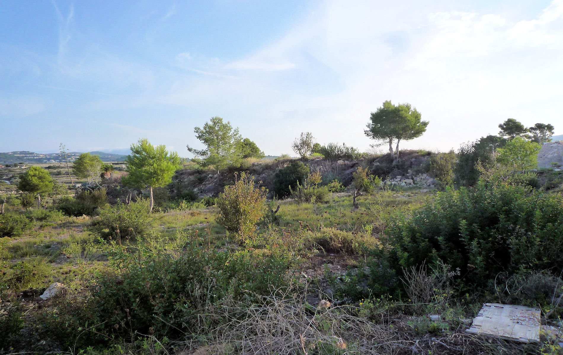 Plots for sale in Benimeit, Moraira, rustic and with superb views...