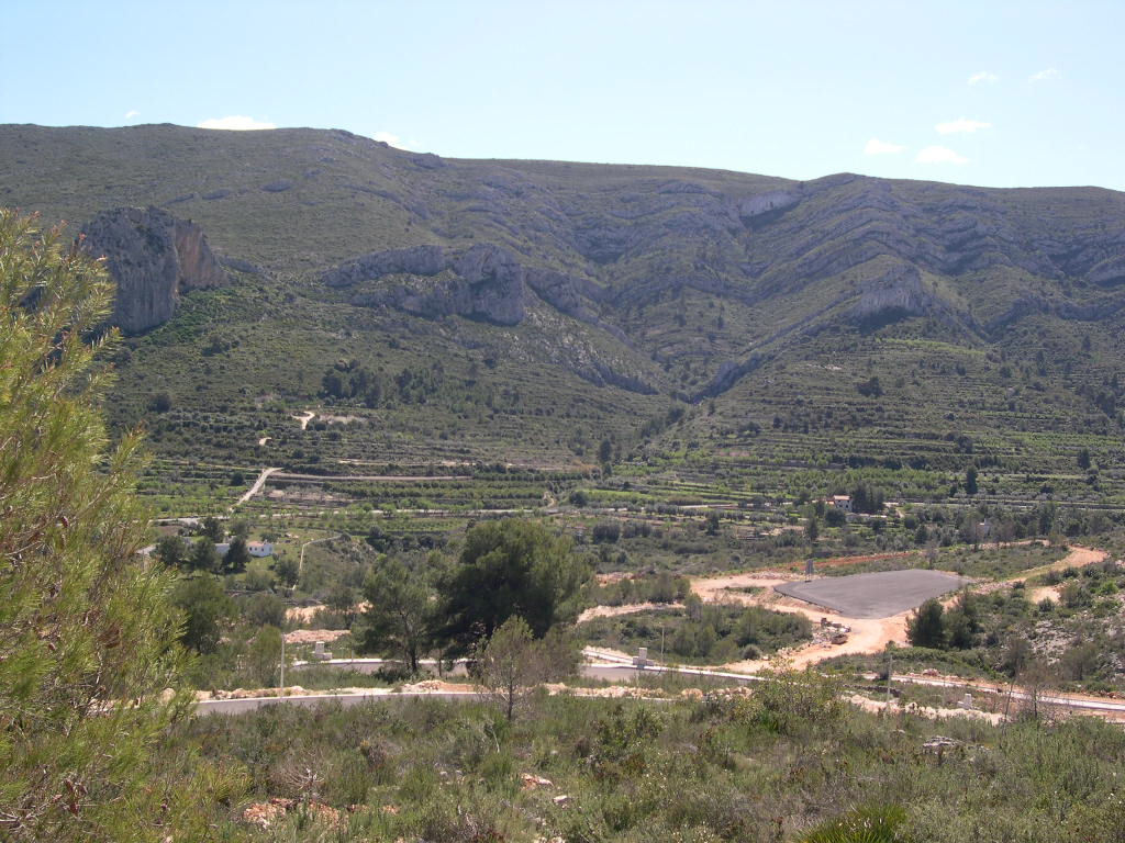 Parcelas en venta, La Solana II, Pedreguer con vistas a las montañas,  desde